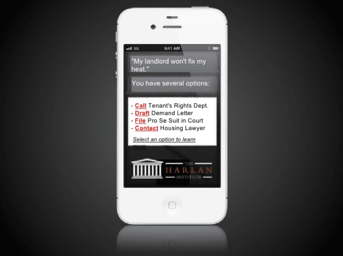 Open Law Lab - Access to Justice app