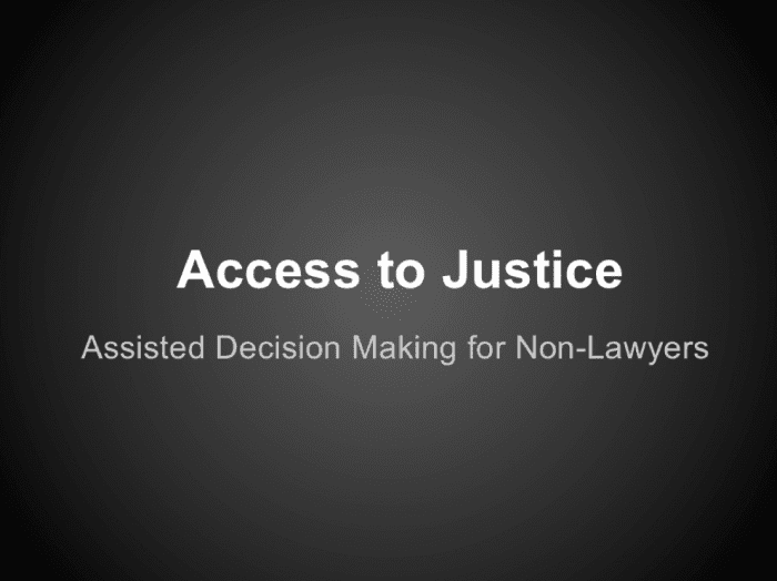 Open Law Lab - Access to Justice tech