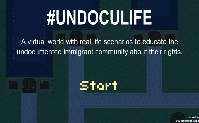 Undoculife immigration game - open law lab