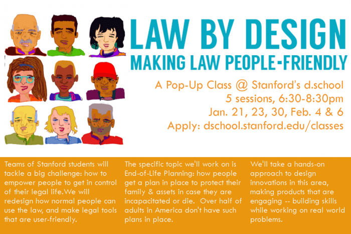 LAW BY DESIGN - MAKING LAW PEOPLE-FRIENDLY poster 3