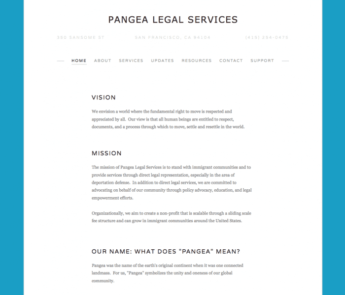 Open Law Lab - Pangea Legal Services for immigrants with sliding scale fees