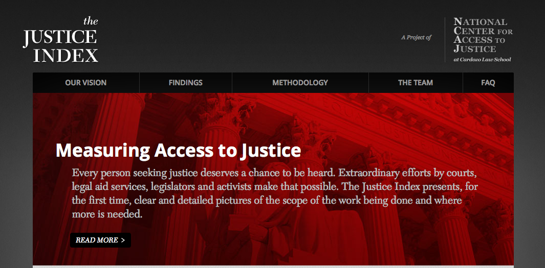 The Justice Index Open Law Lab