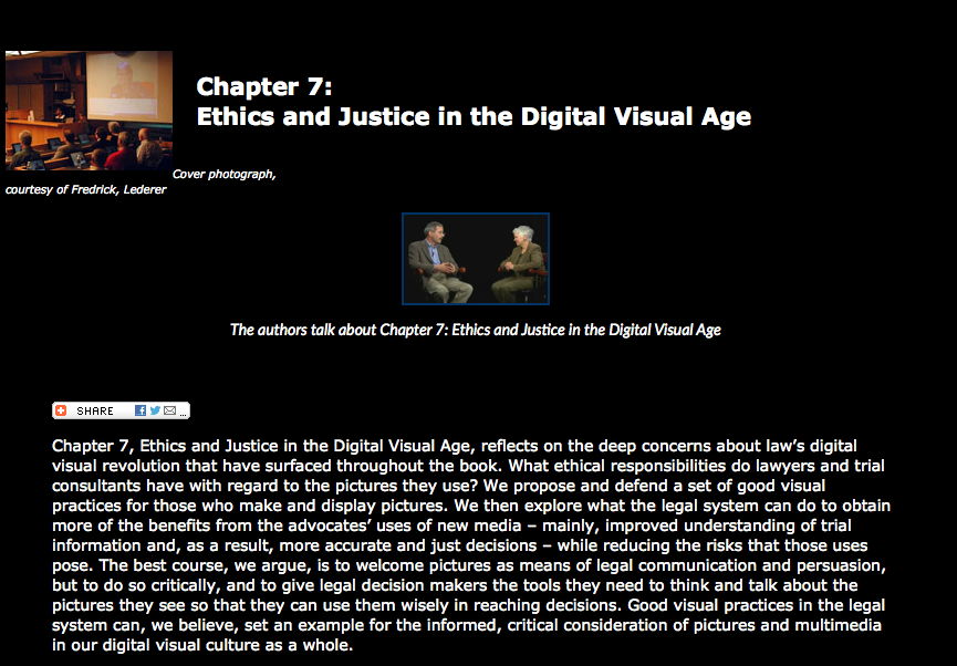 Law on Display: visuals & legal persuasion – Open Law Lab
