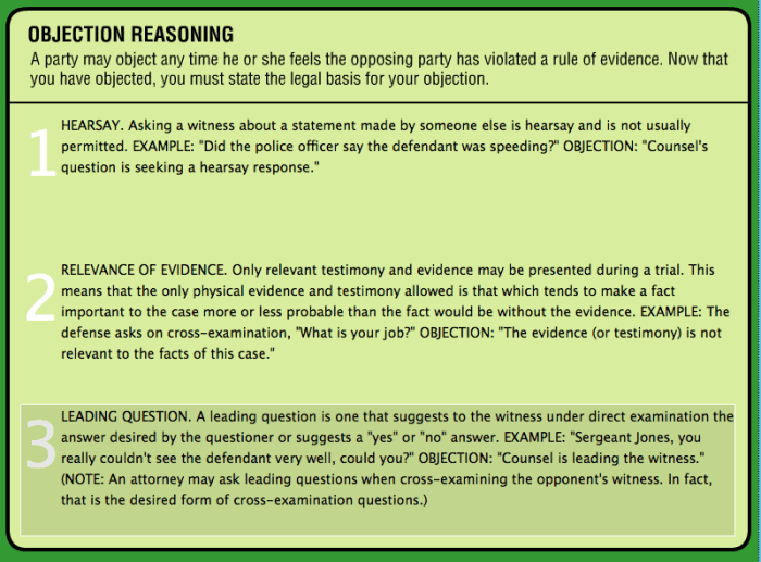 Lightweight law games & Objection! Your Honor evidence game Open Law Lab