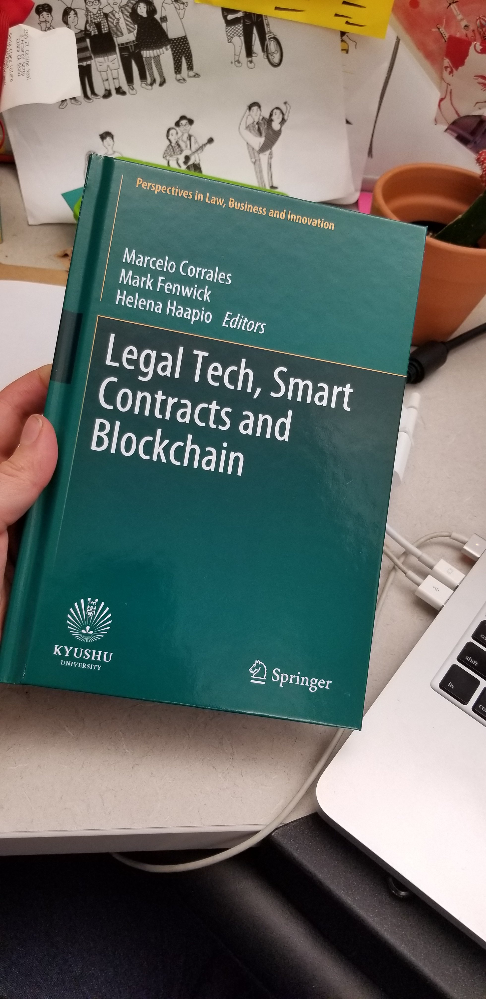 cover of book Legal Tech, Smart Contracts, and Blockchain